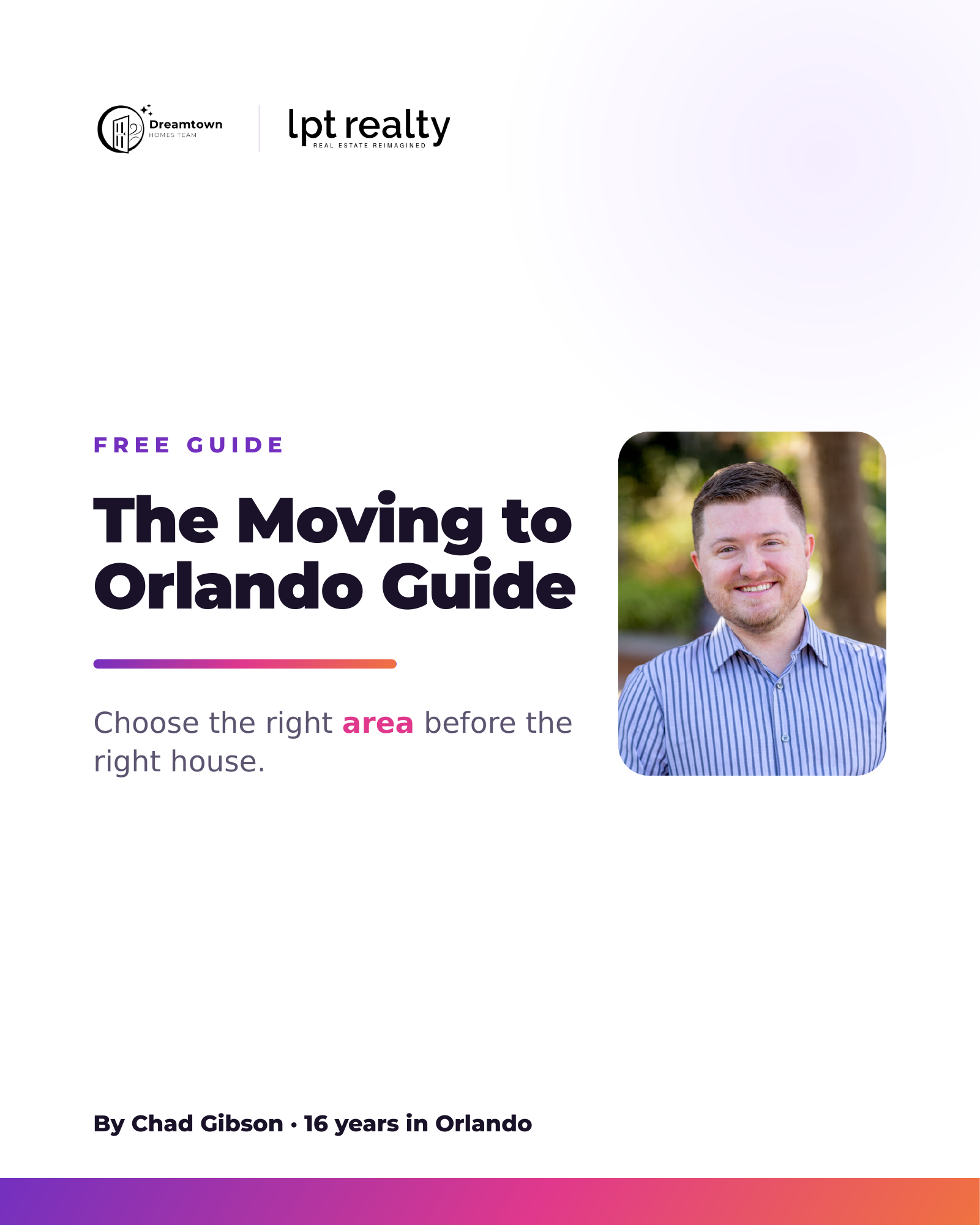 The Moving to Orlando Guide cover